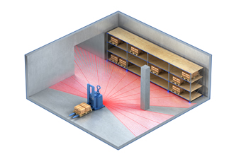 Kollmorgen’s NDC8 Offers Natural Navigation Capability for AGVs